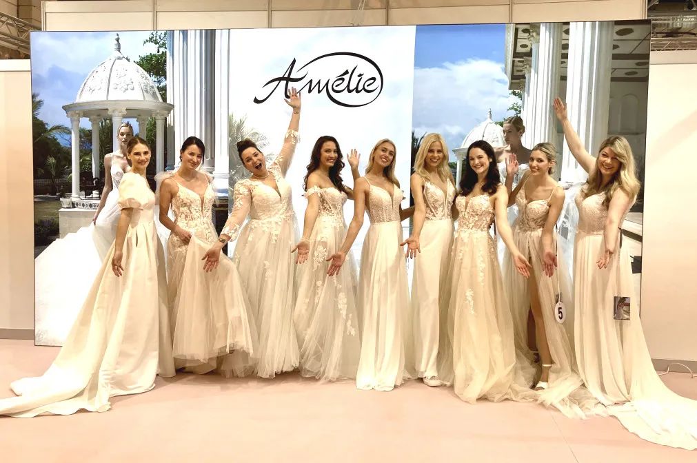邀請函 | 德國Amélie全線品牌亮相2024上海國際婚紗禮服、彩妝造型及時尚配飾展